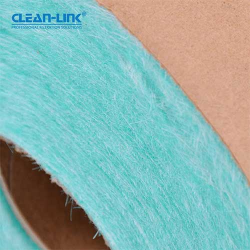 CleanLink's Fiberglass air filter media material rolls details